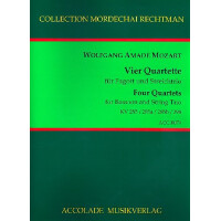 4 Quartette für Fagott, Violine, Viola