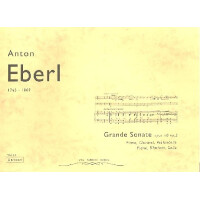 Grande sonate op.10,2 für Klarinette,