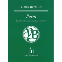 Poem for viola, harp (piano) and organ