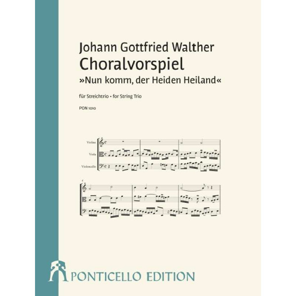 Choralvorspiel - Nun komm der Heiden Heiland