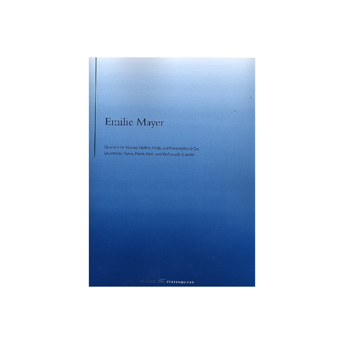 Quartett G-Dur für Violine, Viola,  box