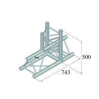 Alutruss TRILOCK 6082AT-37 3-way tee
