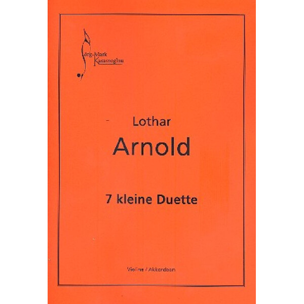7 kleine Duette für Violine und Akkordeon