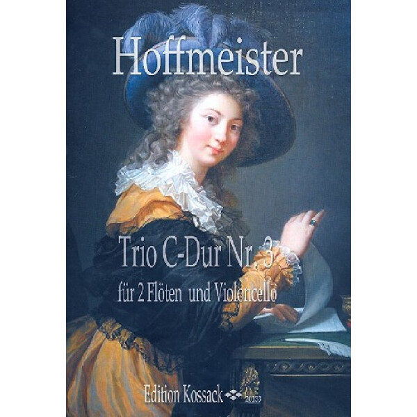 Trio C-Dur Nr.3 für 2 Flöten und Violoncello