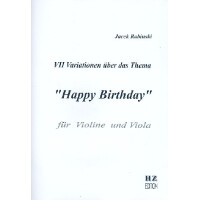 7 Variationen über Happy Birthday