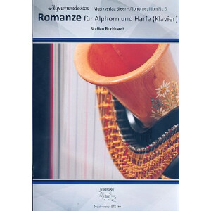 Romanze f&uuml;r Alphorn und Harfe (Klavier)