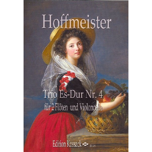 Trio Es-Dur Nr.4 für 2 Flöten und
