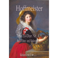 Trio Es-Dur Nr.4 für 2 Flöten und