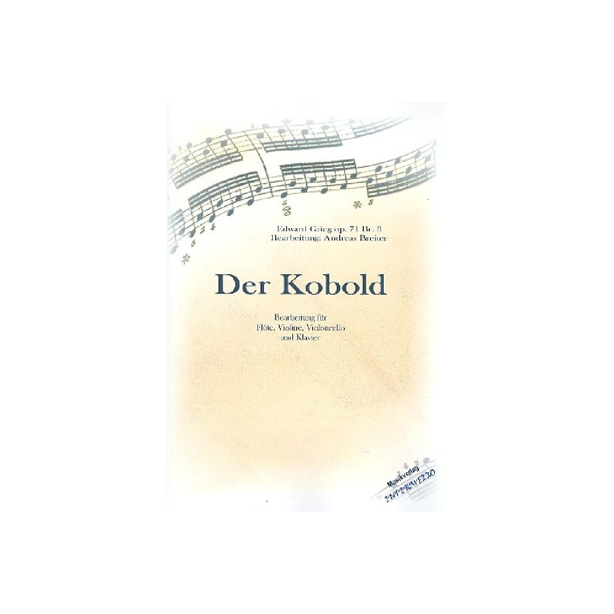 Der Kobold op.71,3 für Flöte, Violine,