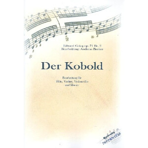 Der Kobold op.71,3 f&uuml;r Fl&ouml;te, Violine,