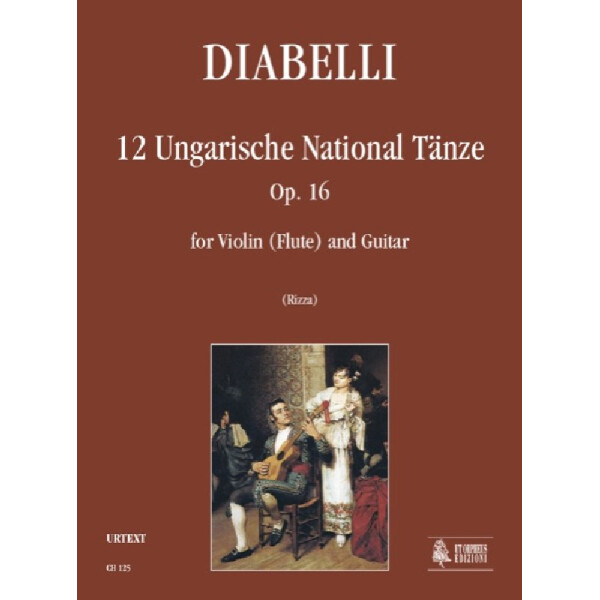 12 ungarische Tänze op.16 für Violine