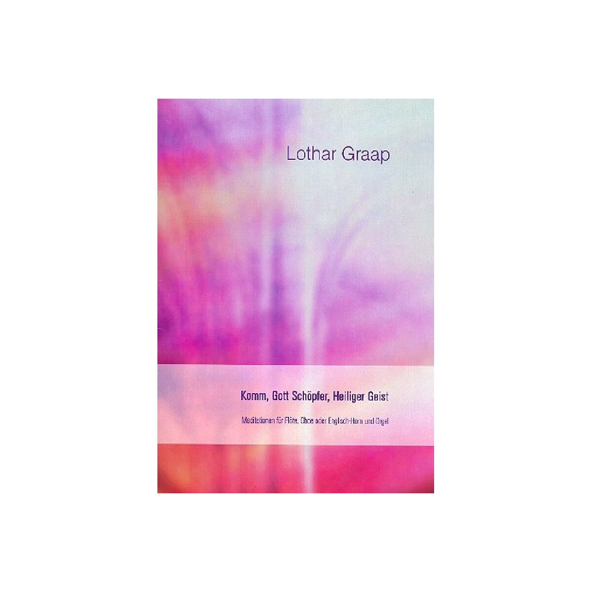 Komm Gott Schöpfer Heiliger Geist box