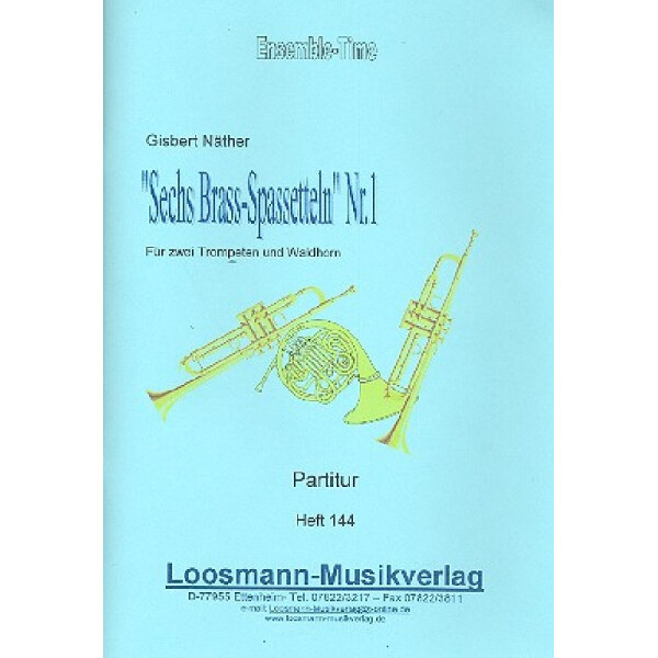 6 Brass-Spasseteln Nr.1