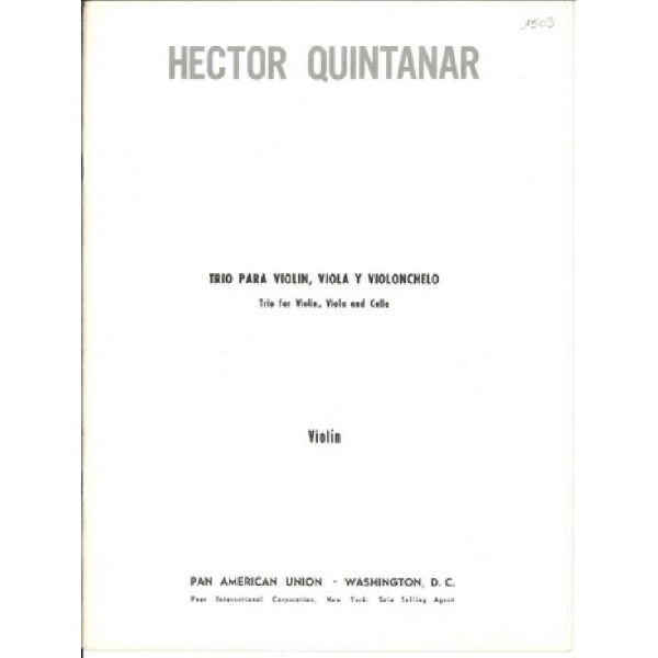 Trio for violin, viola and