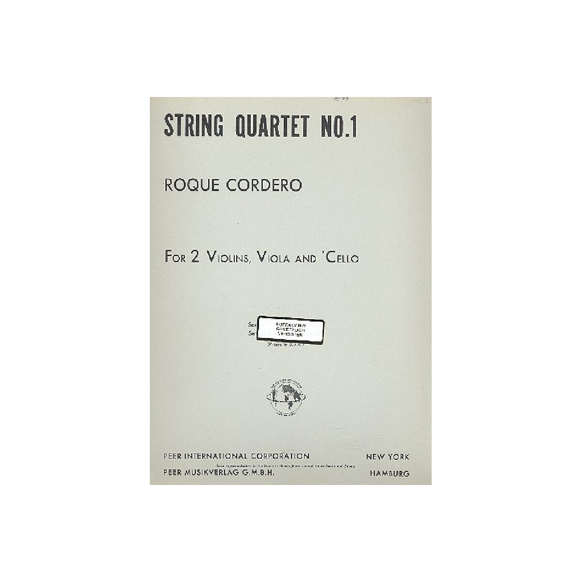 String quartet no.1 box