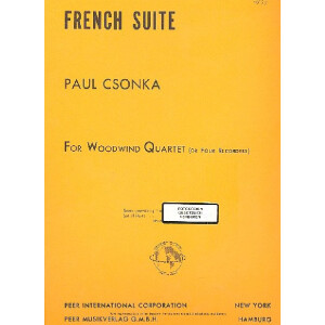 French Suite for woodwind quartet