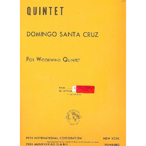 Quintet op.33 for flute, oboe,