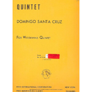 Quintet op.33 for flute, oboe,