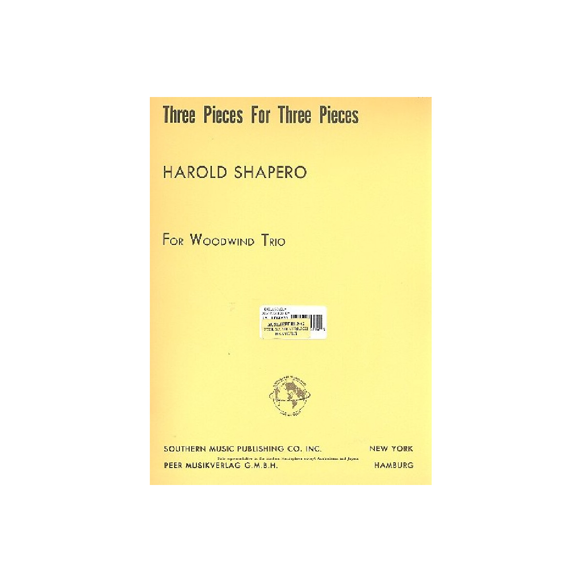 3 Pieces for 3 Pieces for flute, box