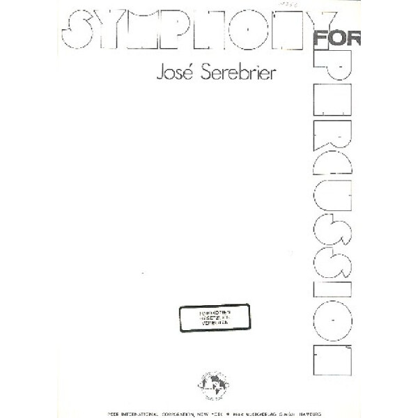 Symphony for Percussion