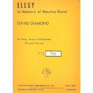 Elegy in Memory of Maurice Ravel