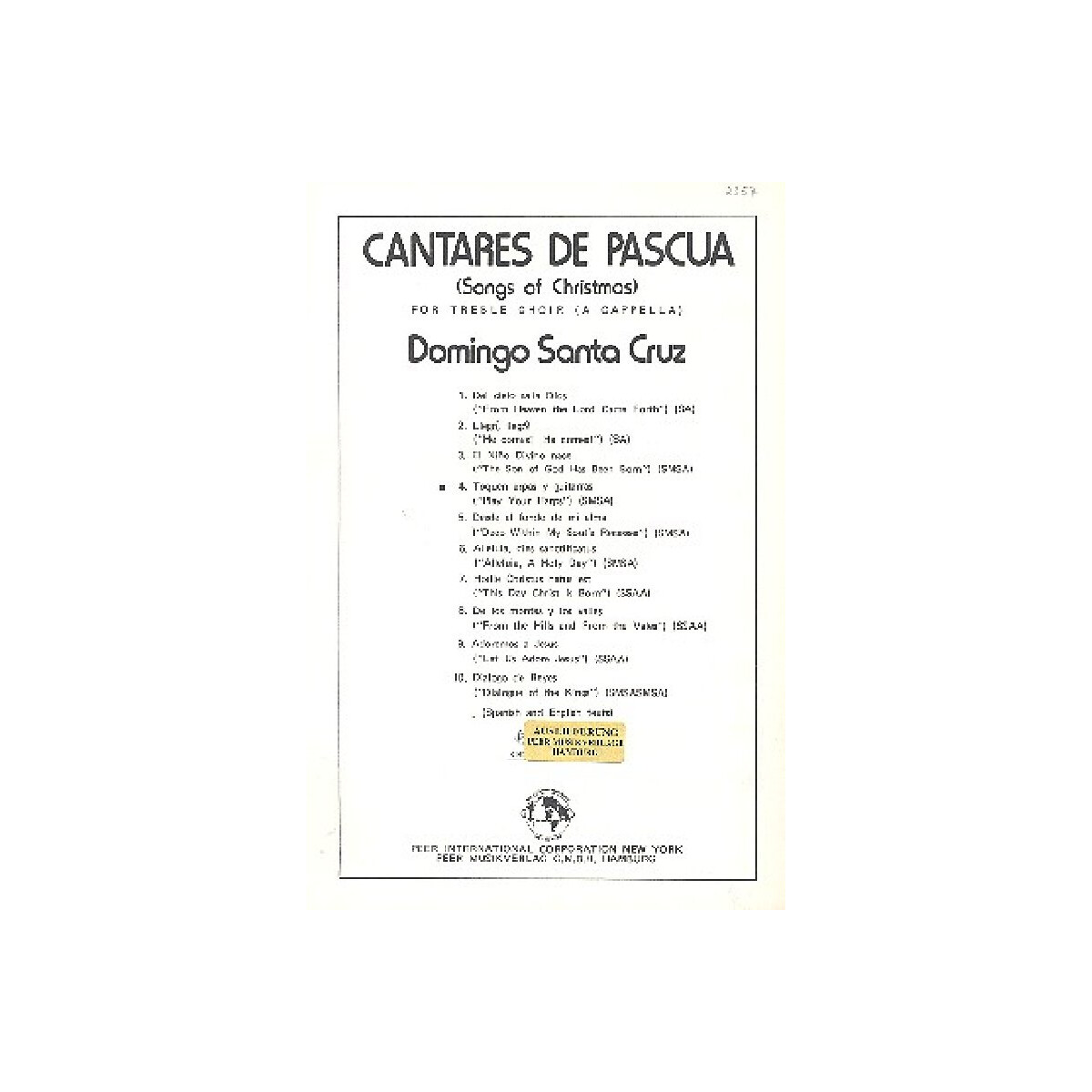 Toquen arpas y guitarras