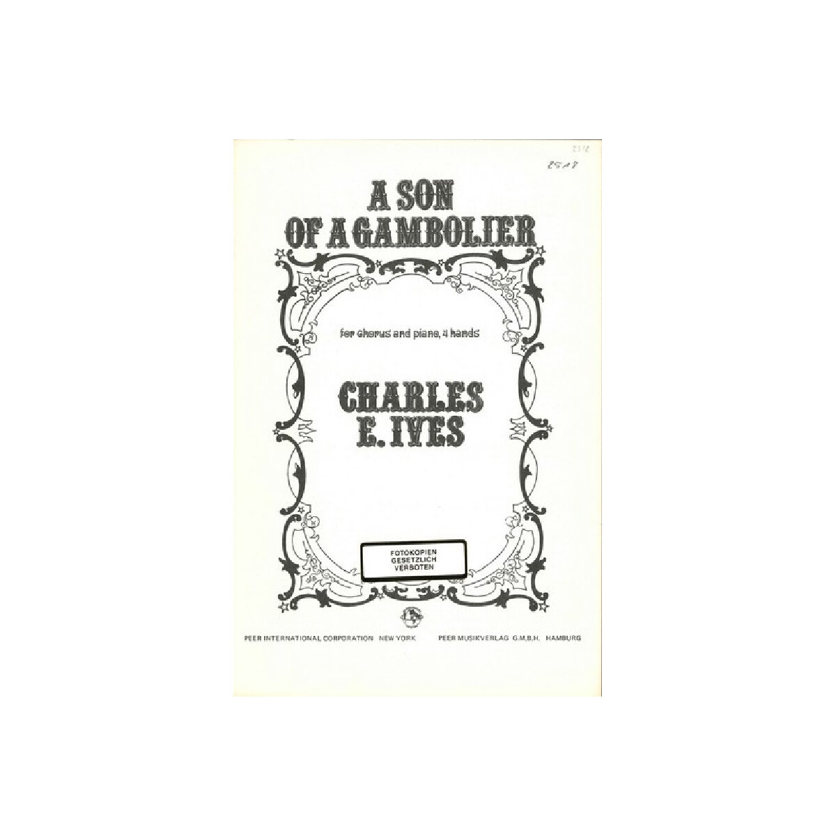 A Son of a Gambolier