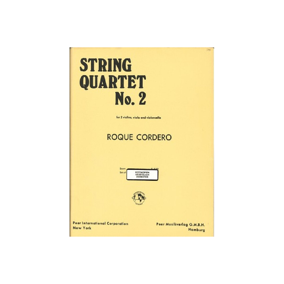 String Quartet no.2 box