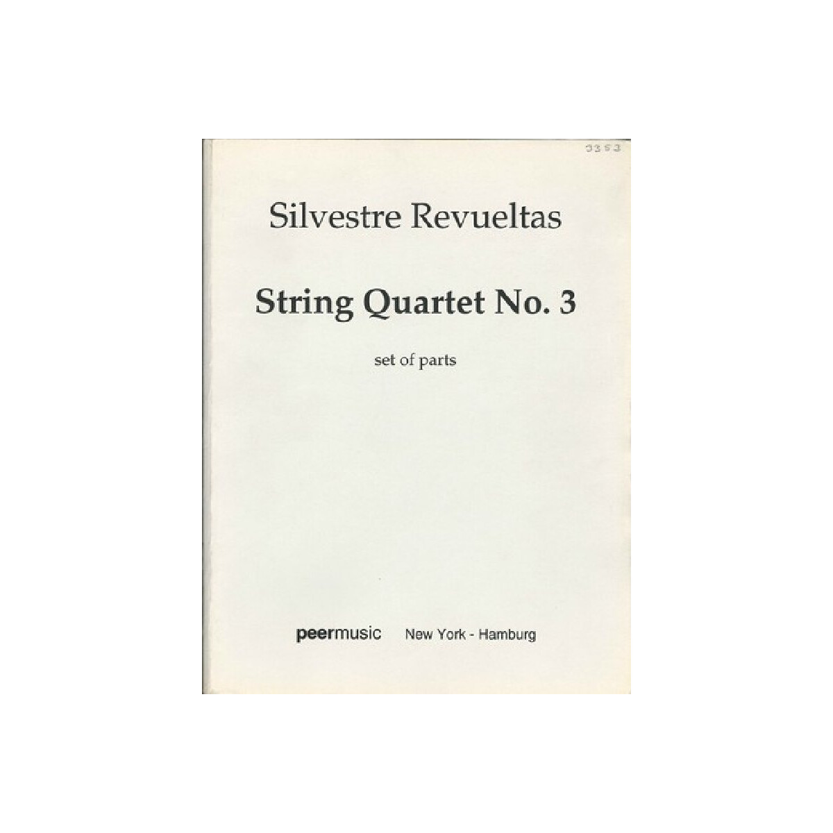 String Quartet no. 3 box