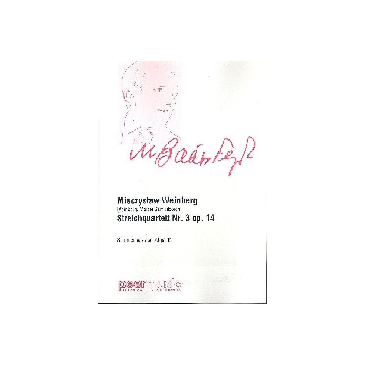 Streichquartett Nr.3 op.14 box