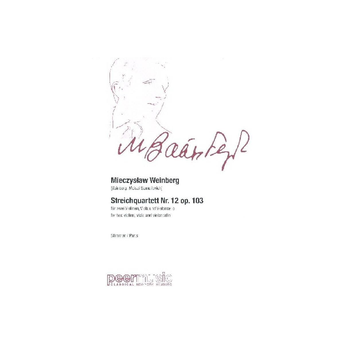 Streichquartett Nr. 12 op.103 box