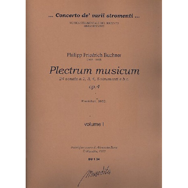 Plectrum musicum op.4