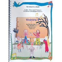 Windstärke 4 für kleine Flöte (Blockflöte), kleine Oboe