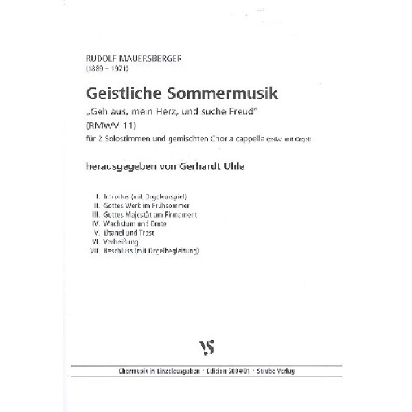 Geistliche Sommermusik RMWV11