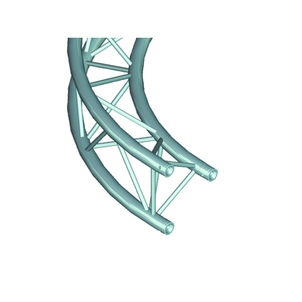 Alutruss TRILOCK 6082 circular element 5m inside 45° >