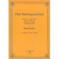 4 Hornquartette mit Männerchor