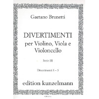 Divertimenti Serie 3 Band 1 (Nr.1-3)