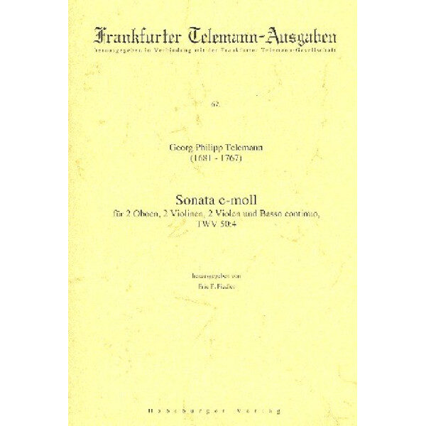 Sonate e-Moll TWV50:4