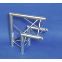 Alutruss TRILOCK S-PAC 24 2-way corner 90° black