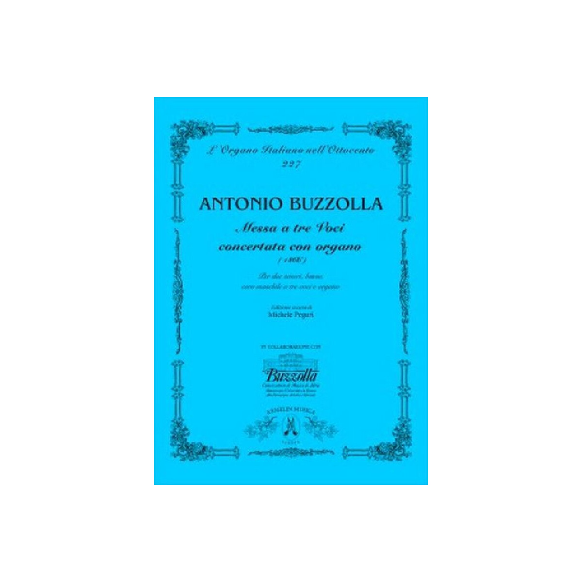Messa a tre voci concertata con organo