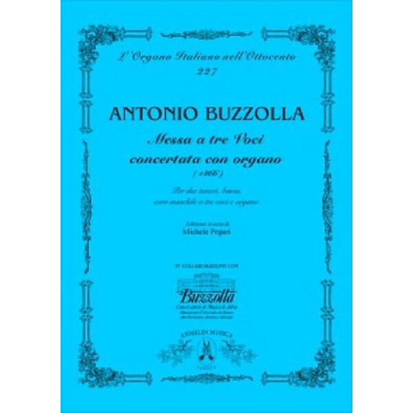 Messa a tre voci concertata con organo