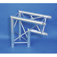 Alutruss TRILOCK S-PAC 25 2-way corner 90°\/ black