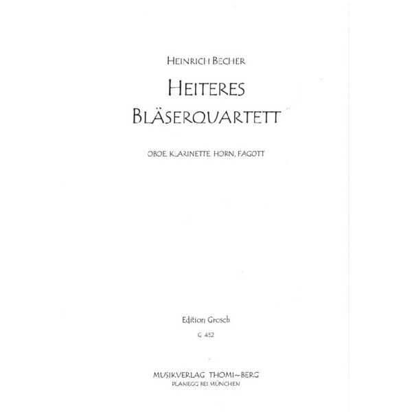 Heiteres Bläserquartett