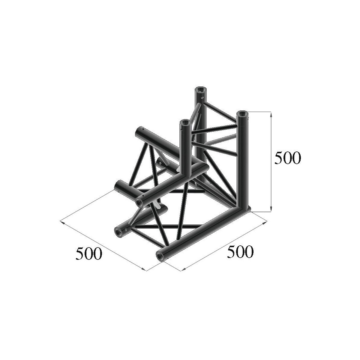 Alutruss TRILOCK S-PAL-33 3-Weg-Ecke \/  box