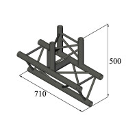Alutruss TRILOCK S-PAT-38 3-Weg-T-Stück