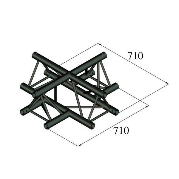 Alutruss TRILOCK S-PAC-41 4-way cross piece