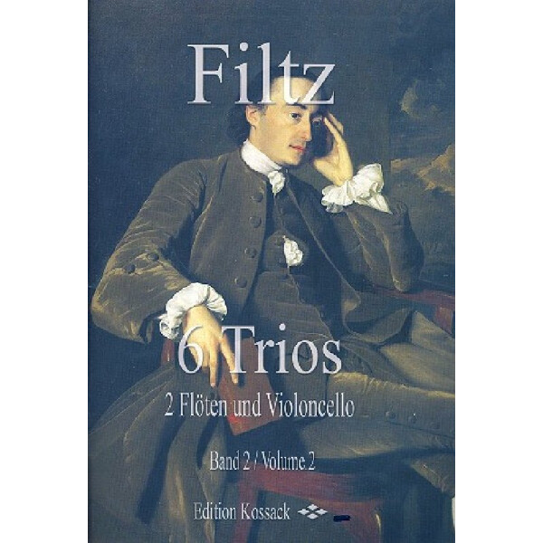 6 Trios Band 2 für 2 Flöten und Violoncello