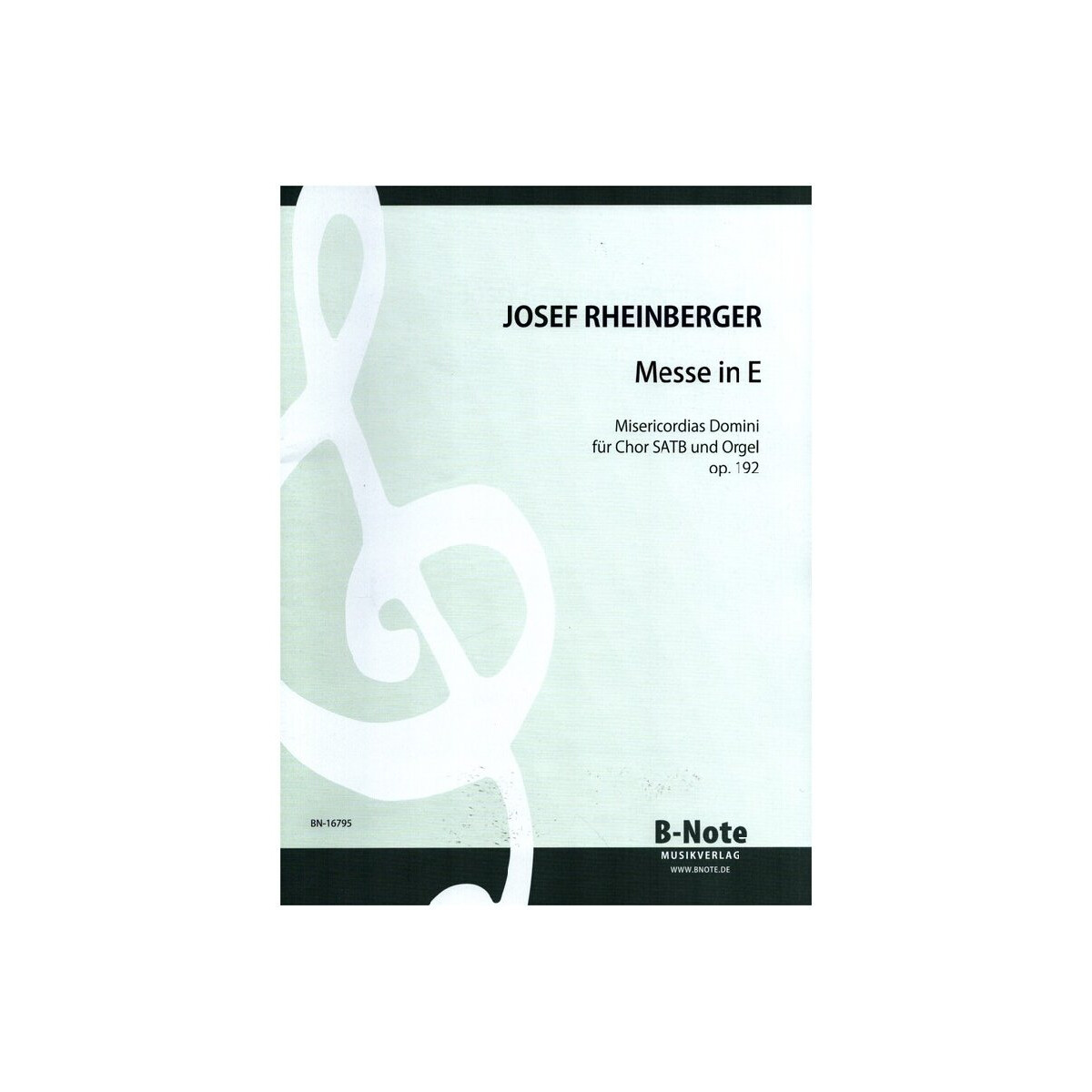 Messe in E op.192 (Misericordias Domine) box