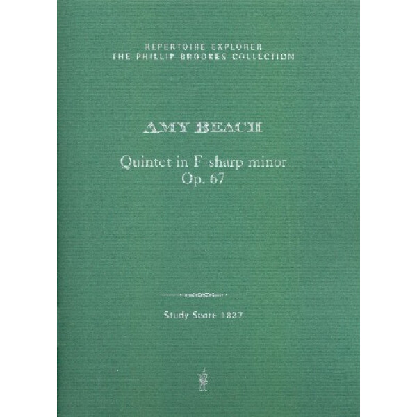 Quintet in F sharp minor, op. 67