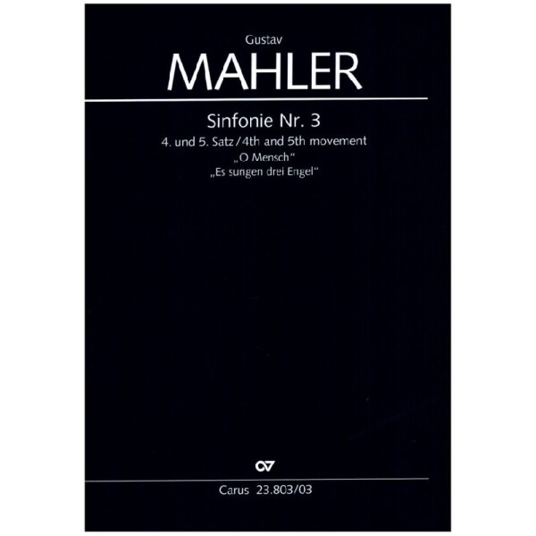 Sinfonie Nr.3 (Satz 4 und 5)